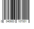 Barcode Image for UPC code 0040933107001. Product Name: Veranda 5 in. x 5 in. x 8 ft. White Vinyl Fence Post