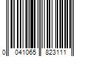 Barcode Image for UPC code 0041065823111