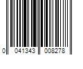 Barcode Image for UPC code 0041343008278