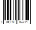 Barcode Image for UPC code 0041390024320