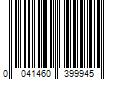 Barcode Image for UPC code 0041460399945