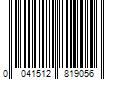 Barcode Image for UPC code 0041512819056