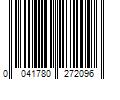 Barcode Image for UPC code 0041780272096. Product Name: UTZ Quality Foods  Inc. Utz Ripples Original Potato Chips  Gluten-Free  Family Size  7.75 oz Bag
