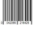 Barcode Image for UPC code 0042055216425. Product Name: Hikerman 99020262 Hikari Jumbo CarniSticks Floating Pellet Food 17.6 oz