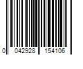 Barcode Image for UPC code 0042928154106. Product Name: CAMO #7 x 1-7/8-in Wood To Wood Deck Screws (350-Per Box) | 0345128