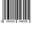 Barcode Image for UPC code 0043000046005. Product Name: Kraft Heinz Company Country Time Half & Half Lemonade Iced Tea Naturally Flavored Powdered Drink Mix  19 oz Canister