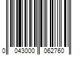 Barcode Image for UPC code 0043000062760