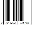 Barcode Image for UPC code 0043202826788. Product Name: Samsonite Freeform Hardside 21" Spinner Suitcase (Black)