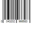 Barcode Image for UPC code 0043202966583. Product Name: SAMSONITE LLC SamsoniteÂ® Executive Leather Brief Laptop Bag With 15.6  Laptop Pocket  12-7/16 H x 16-5/16 W x 4-5/16 D  Black