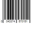 Barcode Image for UPC code 0043374570151. Product Name: M-D Building Products 3 ft. x 3 ft. Aluminum Venetian Bronze Lincane Sheet