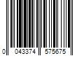 Barcode Image for UPC code 0043374575675. Product Name: M-D Building Products Heavy Weight 36 in. x 36 in. x 0.063 in. Diamond Tread Silver Aluminum Sheet Metal