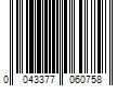Barcode Image for UPC code 0043377060758