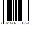 Barcode Image for UPC code 0043396249233