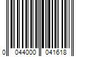Barcode Image for UPC code 0044000041618