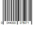 Barcode Image for UPC code 0044000075071. Product Name: Mondelez Global LLC Nabisco Cookie Variety Pack with OREO Chips Ahoy! Nutter Butter (30 Pack)