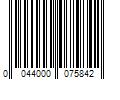 Barcode Image for UPC code 0044000075842. Product Name: Mondelez International RITZ Peanut Butter Sandwich Crackers  20 Snack Packs (6 Crackers Per Pack)