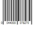 Barcode Image for UPC code 0044000078270
