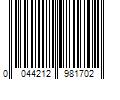 Barcode Image for UPC code 0044212981702. Product Name: Cat Footwear Caterpillar Drawbar Steel Toe Work Boot Men Summer Brown