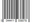 Barcode Image for UPC code 0044411038078. Product Name: Stearns Antimicrobial Infinity Series Life Jacket  Youth