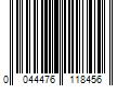 Barcode Image for UPC code 0044476118456