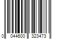 Barcode Image for UPC code 0044600323473. Product Name: Clorox Splash-less Concentrated Disinfecting Regular 77-fl oz Household Bleach | 4460032347
