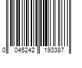 Barcode Image for UPC code 0045242193387. Product Name: Milwaukee 49-56-0187 - 3-3/8  Hole Dozer Bi-Metal Hole Saw