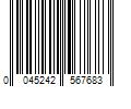 Barcode Image for UPC code 0045242567683. Product Name: Milwaukee SHOCKWAVE Impact-Duty Titanium Step Bit Set (8-Piece)
