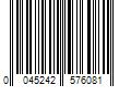 Barcode Image for UPC code 0045242576081. Product Name: Milwaukee Men's Extra Large Hi-Vis GEN II WORKSKIN Light Weight Performance Long-Sleeve T-Shirt