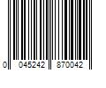 Barcode Image for UPC code 0045242870042