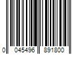 Barcode Image for UPC code 0045496891800. Product Name: Luigi - Super Smash Bros Series - Nintendo Amiibo Video Game Action Figure