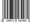 Barcode Image for UPC code 0045672584960