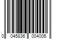 Barcode Image for UPC code 0045836004006. Product Name: Atlas Ethnic HollyWood Beauty - Almond Oil