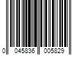Barcode Image for UPC code 0045836005829. Product Name: Hollywood Beauty 2 Fl. Oz. Eucalyptus Oil