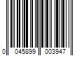 Barcode Image for UPC code 0045899003947. Product Name: Origin 21 Axel Park 5-in Brushed Nickel Number 7 | 847617