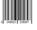 Barcode Image for UPC code 0045923205897. Product Name: SATCO S21274 5.5W 120V LED Bulb E12 Candelabra Base 3000K 500L (1 Pack)