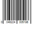 Barcode Image for UPC code 0046224005186. Product Name: Keeney 1-1/2-in Plastic S-Trap in White | 700WK