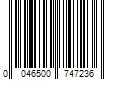 Barcode Image for UPC code 0046500747236