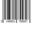 Barcode Image for UPC code 0046500755897