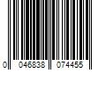 Barcode Image for UPC code 0046838074455. Product Name: Victor Company of Japan  Limited JVC Gumy Plus in Ear Earbud Headphones  Powerful Sound  Comfortable and Secure Fit - HAFX7W White