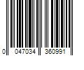 Barcode Image for UPC code 0047034360991