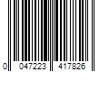 Barcode Image for UPC code 0047223417826