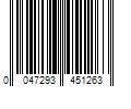 Barcode Image for UPC code 0047293451263. Product Name: SureFit White Duck (Canvas) Dining Chair Slipcover 19-in W x 12-in H x 42-in D Cotton | SF45126