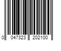 Barcode Image for UPC code 0047323202100. Product Name: Progressive Scan Home DVD Player