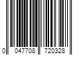 Barcode Image for UPC code 0047708720328