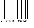 Barcode Image for UPC code 0047719980155