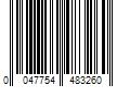 Barcode Image for UPC code 0047754483260
