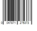 Barcode Image for UPC code 0047871275373. Product Name: Kidde 10 Year Worry-Free Hardwired Smoke Detector with Voice Alarm and Ambient Light Ring