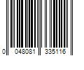 Barcode Image for UPC code 0048081335116. Product Name: Prevue Pet Products Park Plaza Bird Cage  Black Hammertone