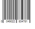 Barcode Image for UPC code 0049022834781