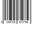 Barcode Image for UPC code 0049705610756